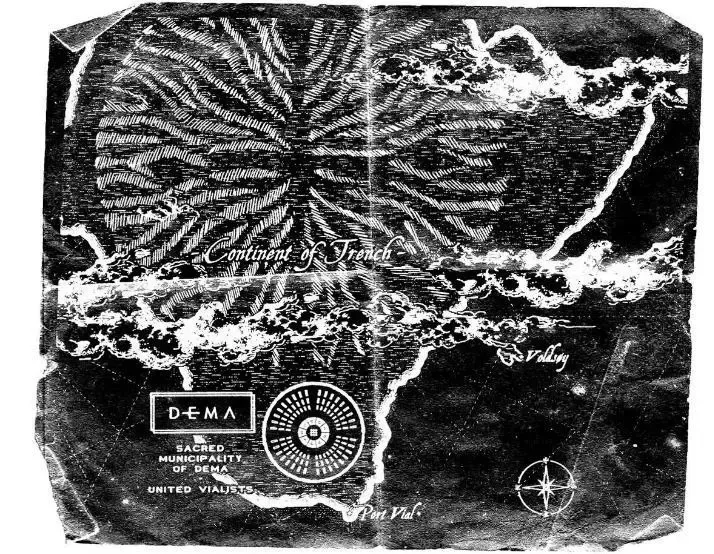 Mapa de Trench